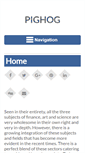 Mobile Screenshot of pighog.co.uk